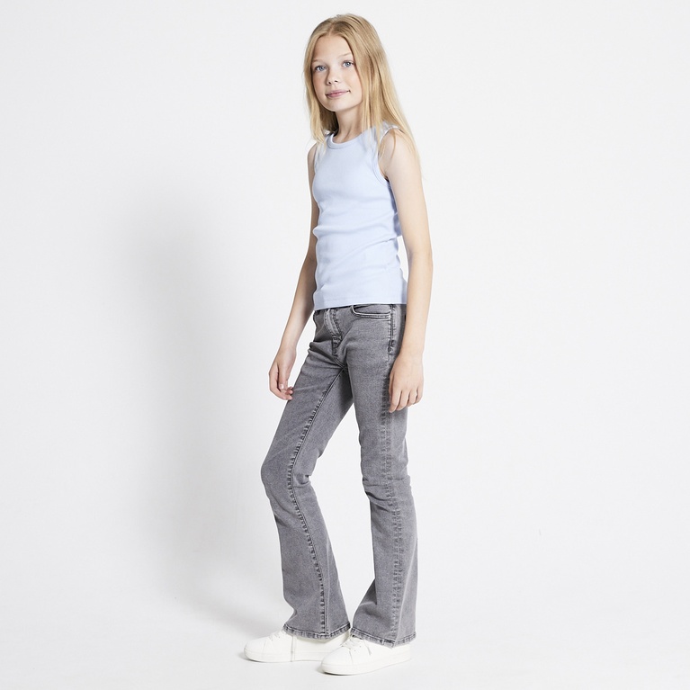 Ribbet tanktop "Benita"